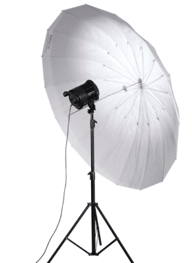 Umbrella Shallow Translucent 180CM