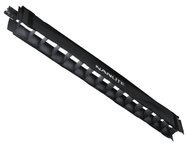 Nanlite Fabric Barndoors and Grid for PavoTube II 30C LED Tubes