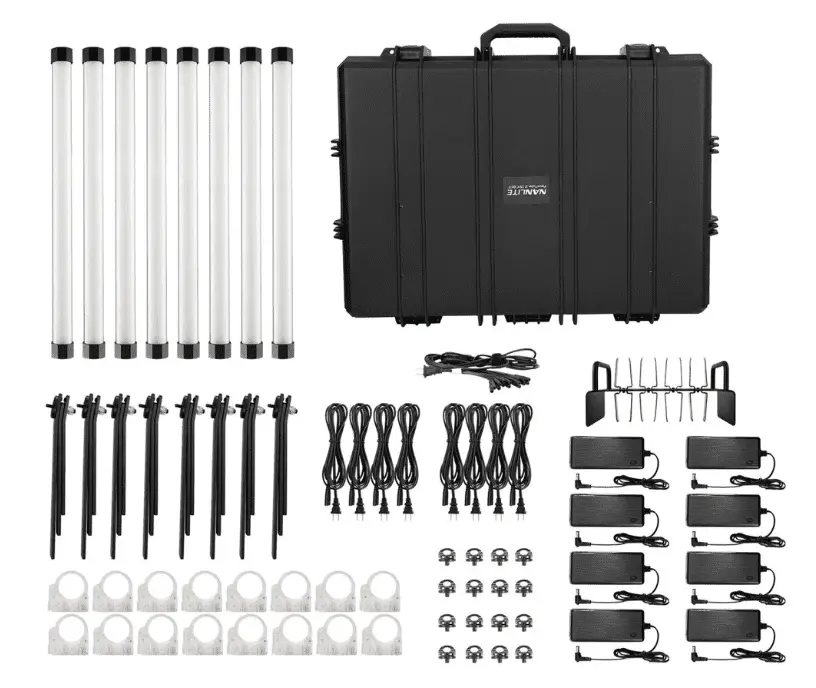Nanlite PavoTube II 15XR 2' RGBWW LED Pixel Tube with Built-In CRMX 8Kit