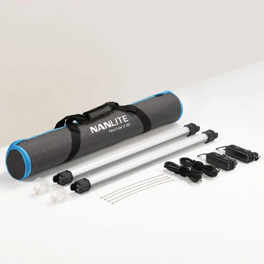 Nanlite PavoTube II 15C 2-Foot RGBWW LED Tube Light 2Kit