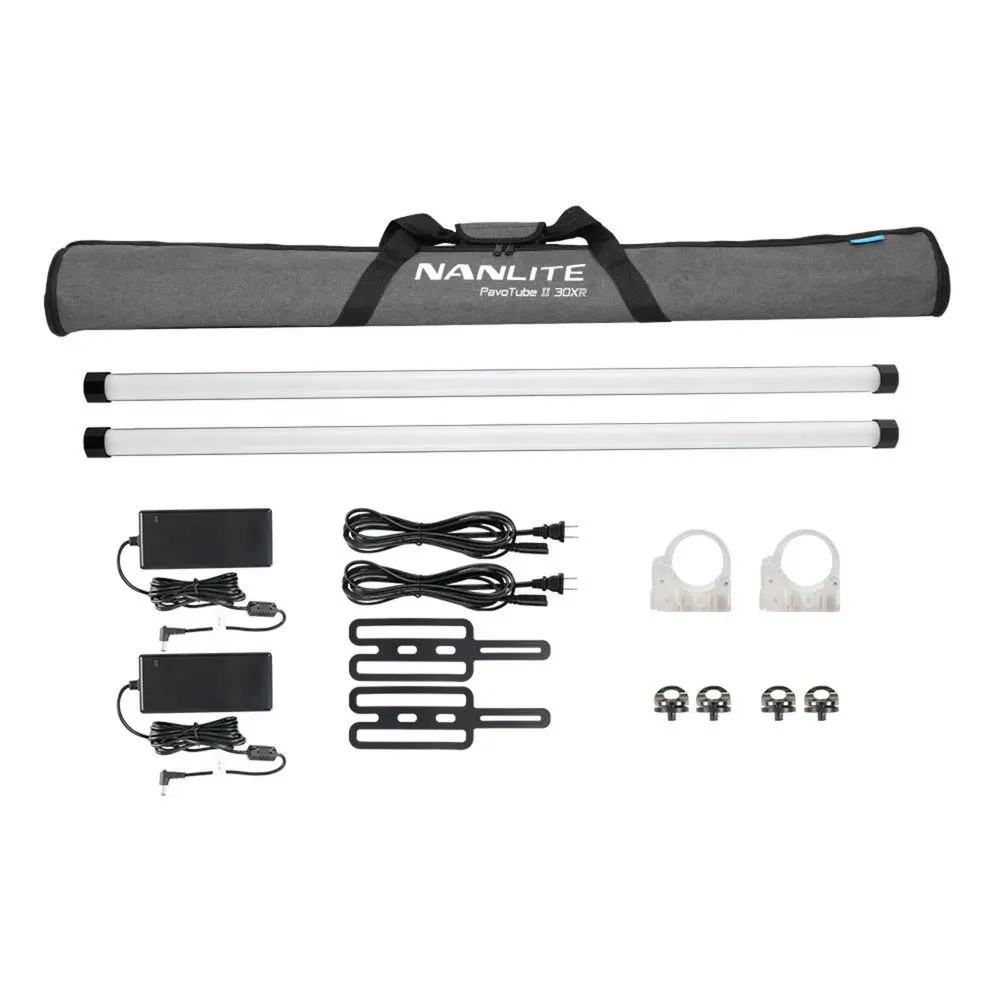 Nanlite PavoTube II 30XR 4' RGBWW LED Pixel Tube with Built-In CRMX 2Kit